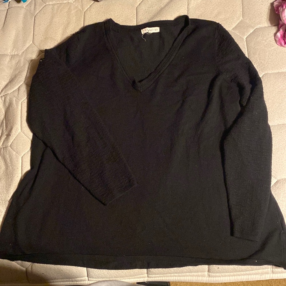 Black 2x retrology long sleeve